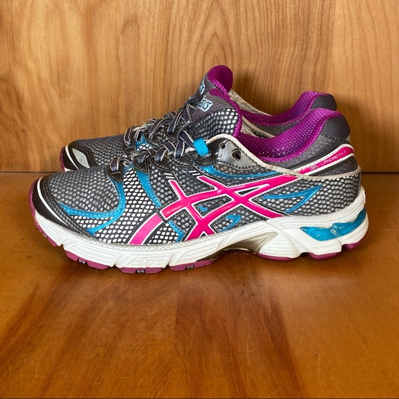 Asics Landreth 7 Running Shoes Grey TSS1014 - Picture 3 of 9